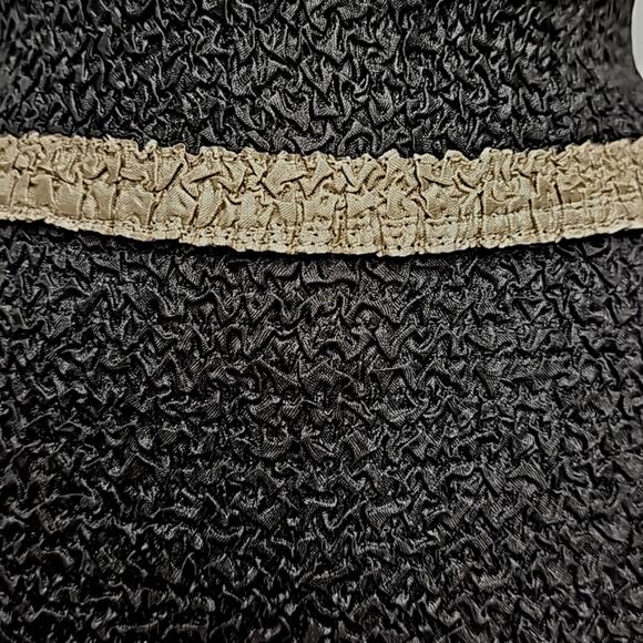 Travelers Collection by Chico's Blazer Jacket Black Tan Womans Sz 1 (USA Small) - Picture 8 of 11